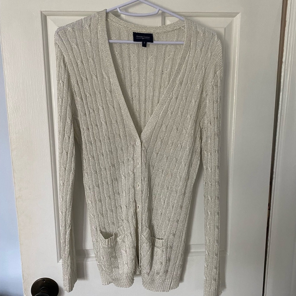 TUCKERNUCK Avon Lane shimmery Juliette sweater